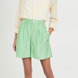 Vince Drapey Silk Habotai Shorts